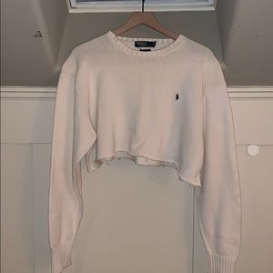 Polo by Ralph Lauren cropped sweater!